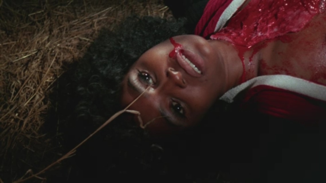A scene from the horror movie Blackenstein