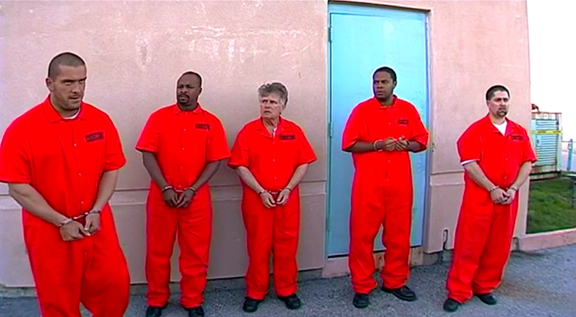 Prisoners in the horror movie Death Row