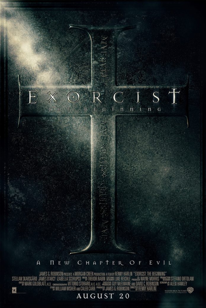 Exorcist: The Beginning horror movie poster