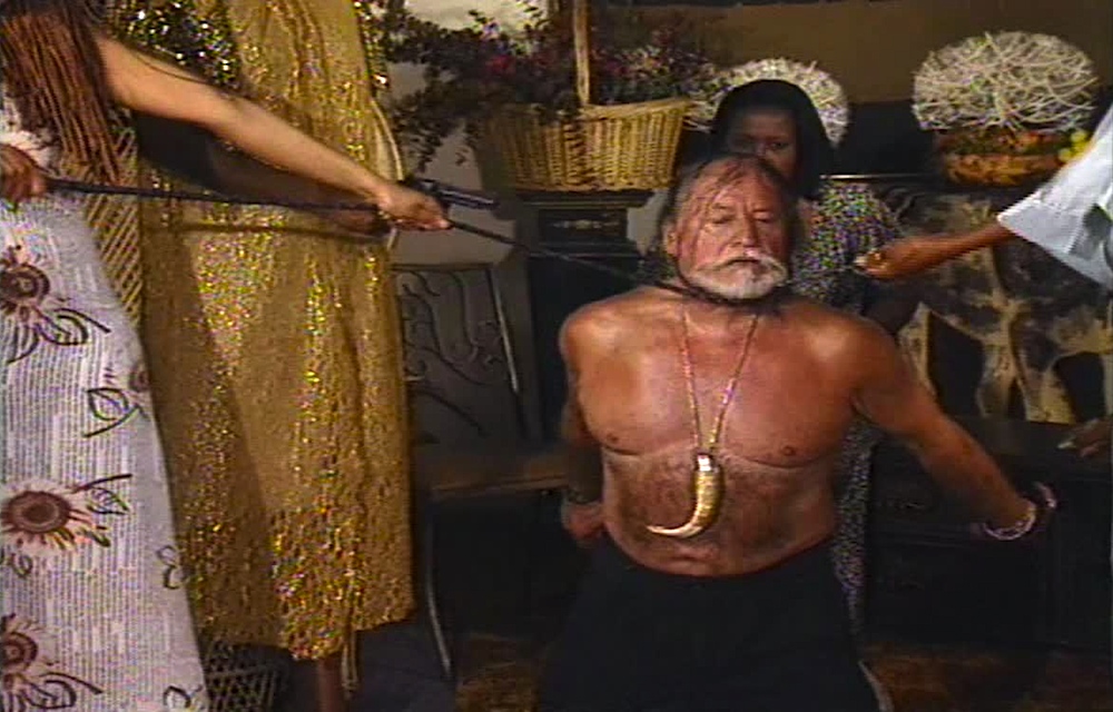 A scene from the horror movie Female Slaves Revenge (AKA Apartheid Slave Women's Justice)
