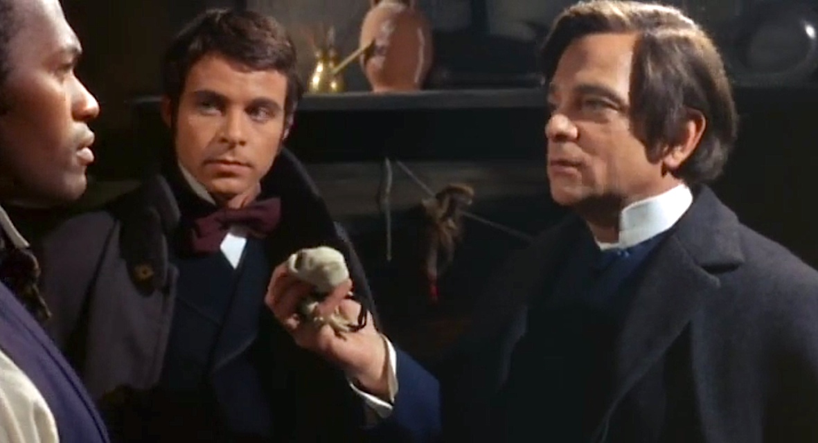 A scene from the movie The Oblong Box