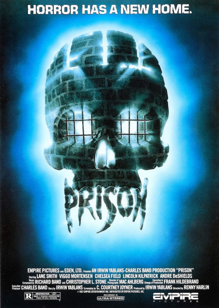 Prison horror movie poster