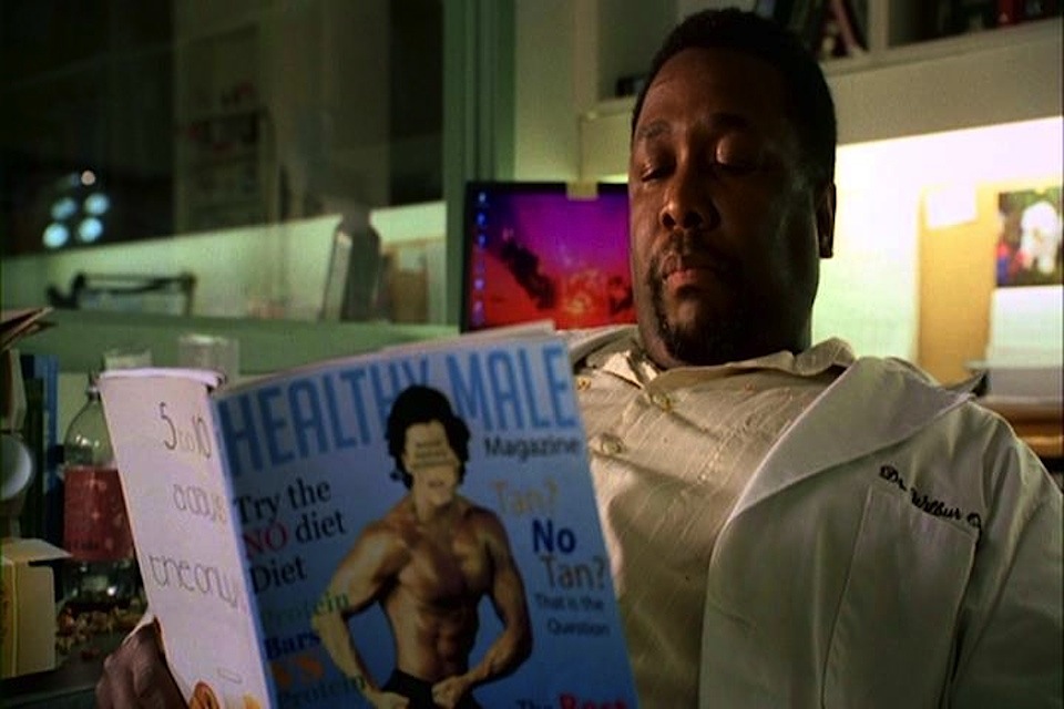 A scene from the horror TV show Fear Itself: Something with Bite