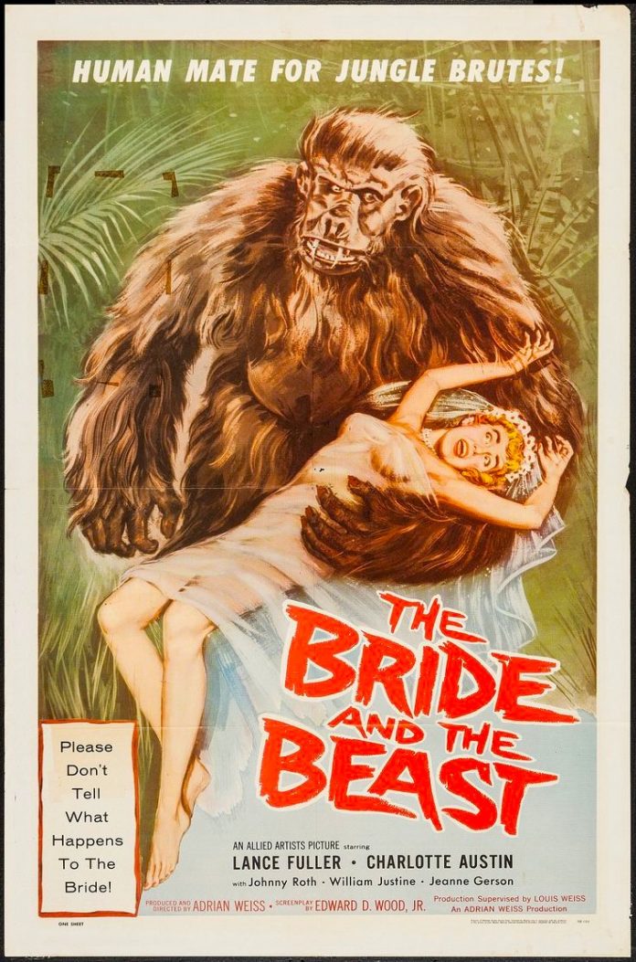The Bride and the Beast movie poster