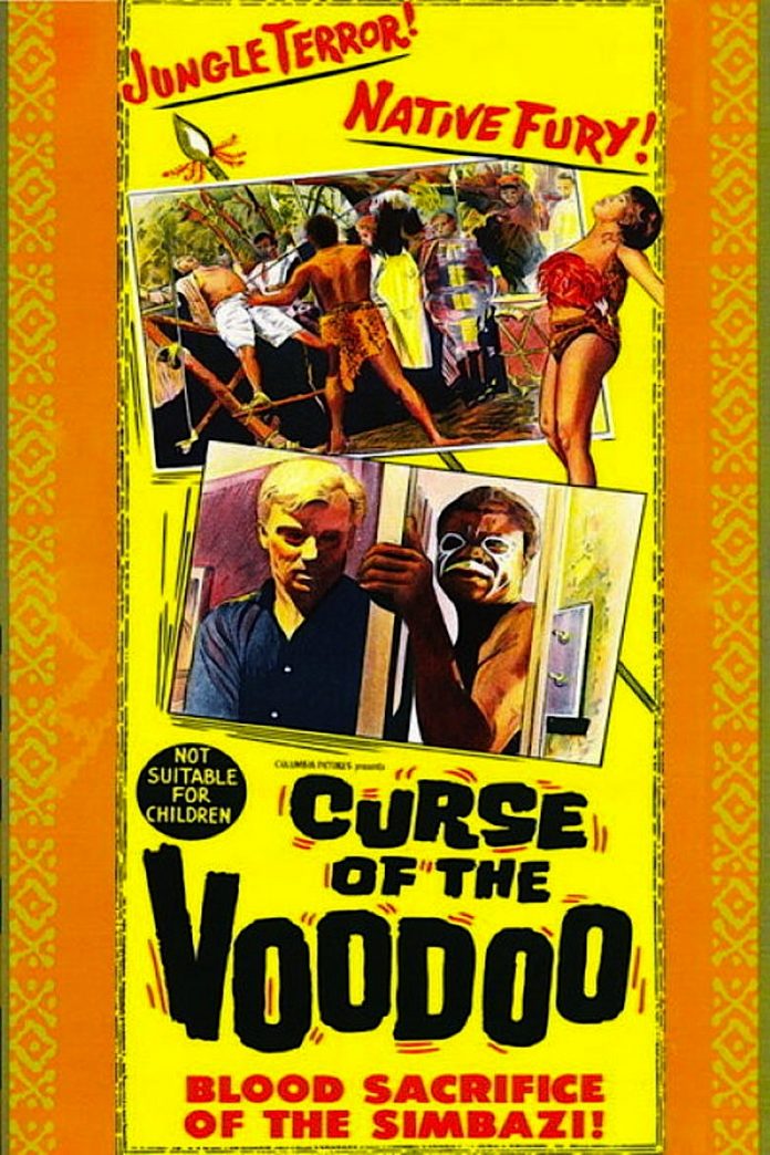 Curse of the Voodoo horror movie poster