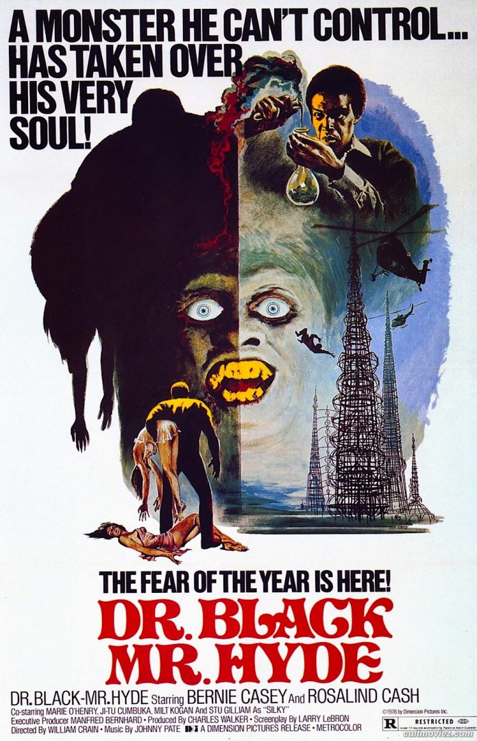 Dr. Black Mr. Hyde blaxploitation horror movie poster