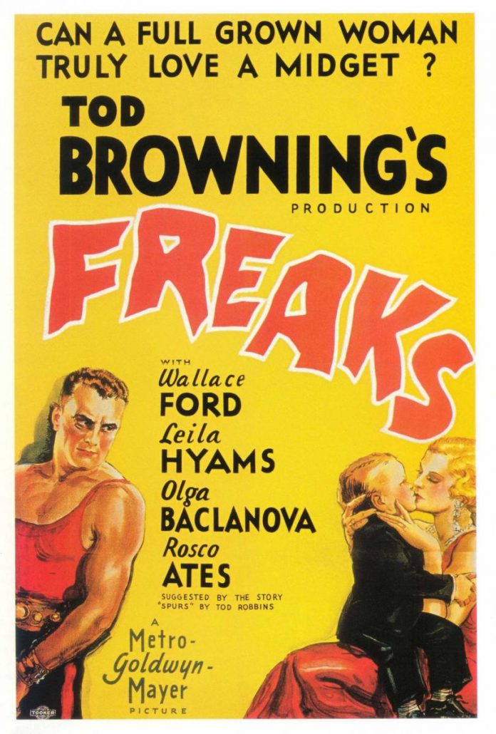 Freaks horror movie poster