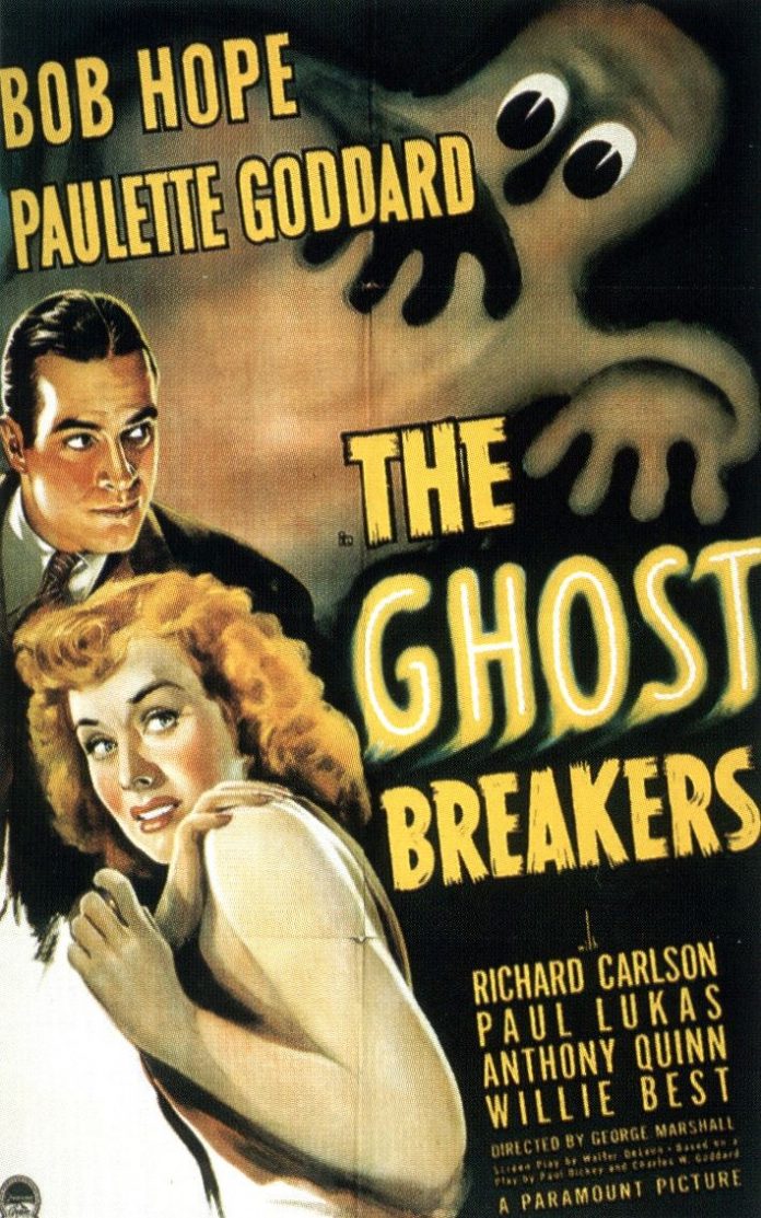 The Ghost Breakers horror movie poster