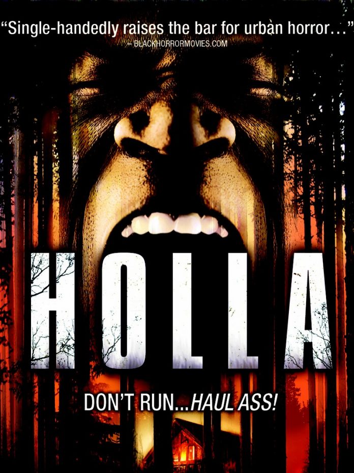 Holla horror movie poster