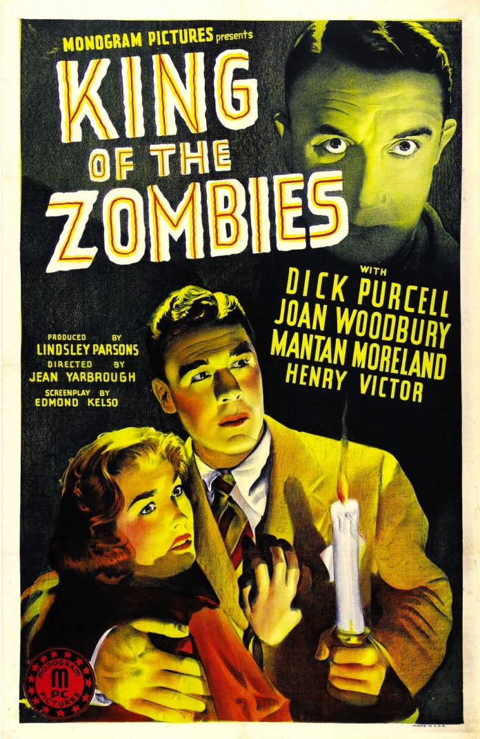 King of the Zombies horror movie poster