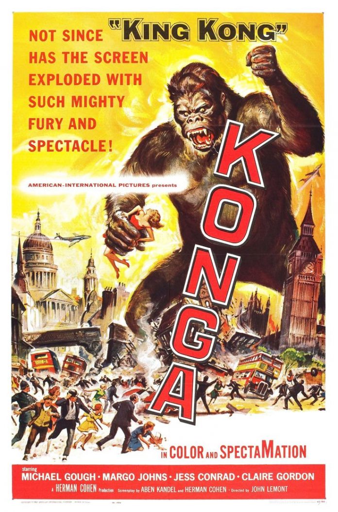 Konga horror movie poster