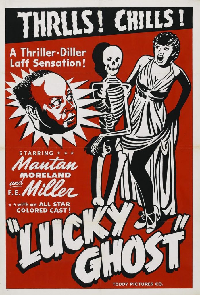 Mantan Moreland in Lucky Ghost movie poster