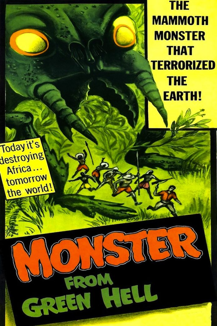 Monster from Green Hell horror movie poster
