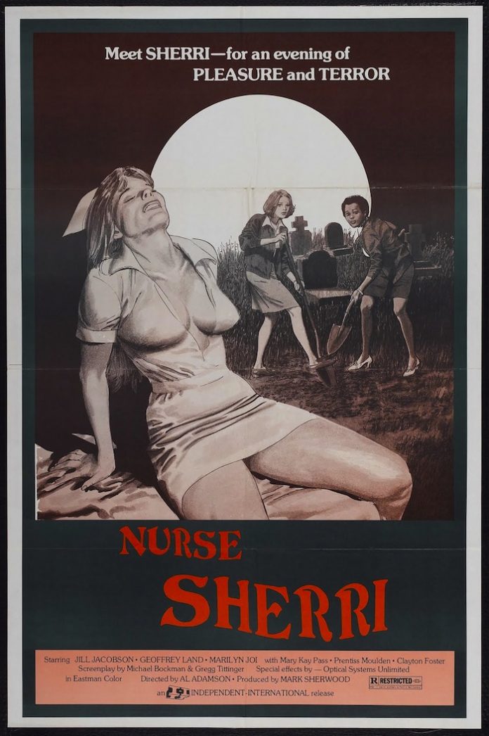 Nurse Sherri Black Voodoo horror movie poster