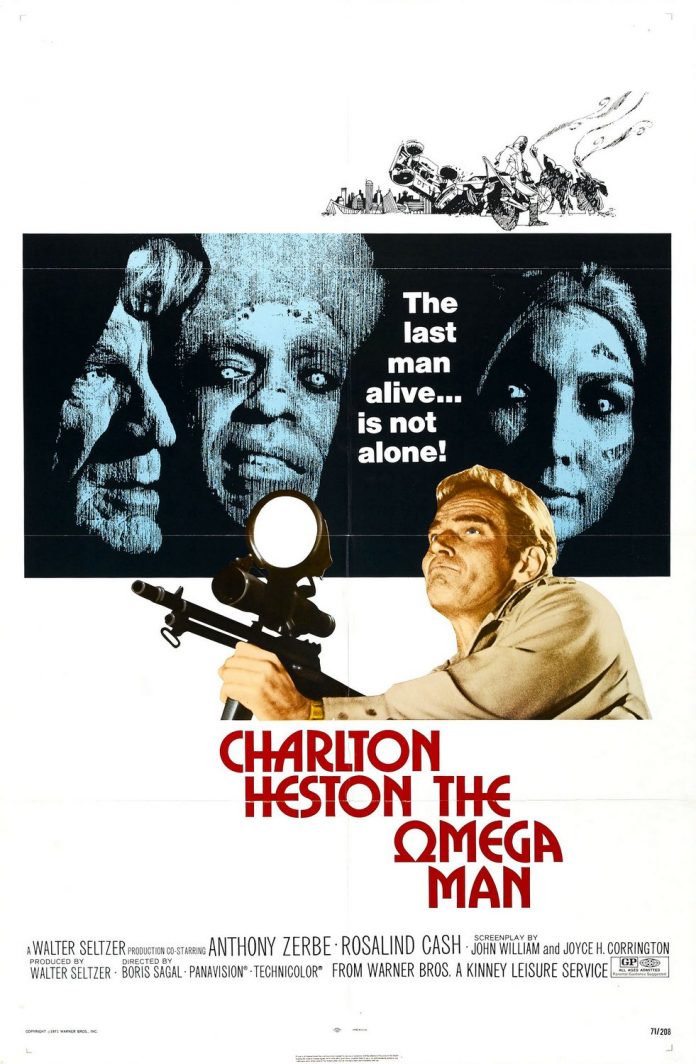 The Omega Man movie poster