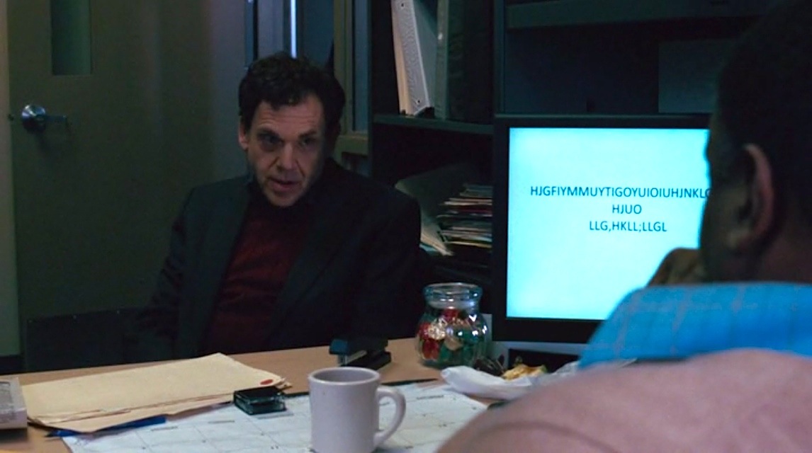 A scene from the horror movie Chain Letter