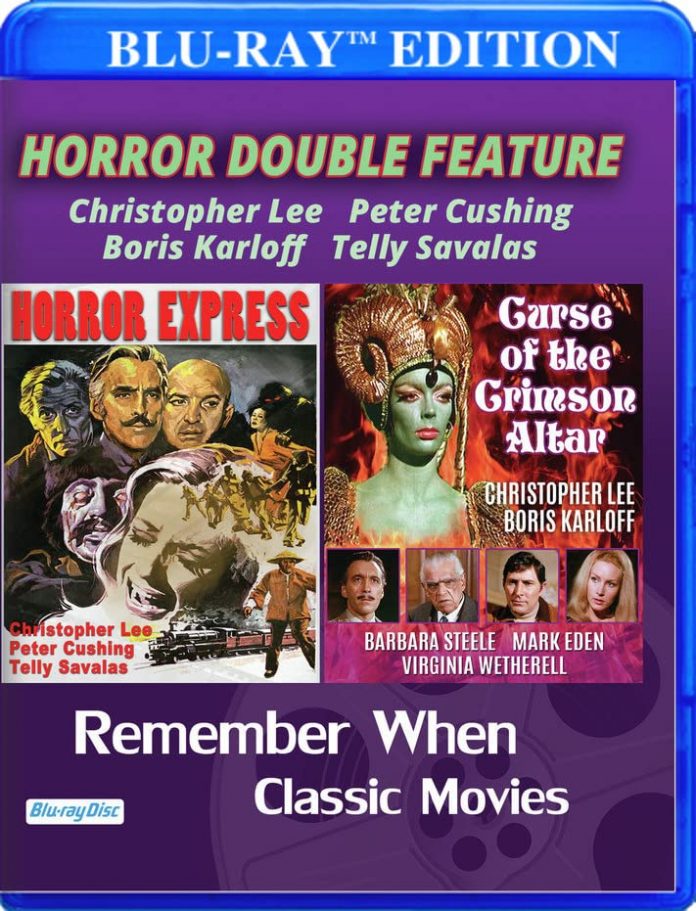Horror Double Feature - Horror Express & Curse of The Crimson Altar
