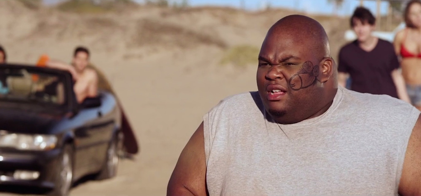 A scene from the horror movie The Sand (AKA Blood Sand)
