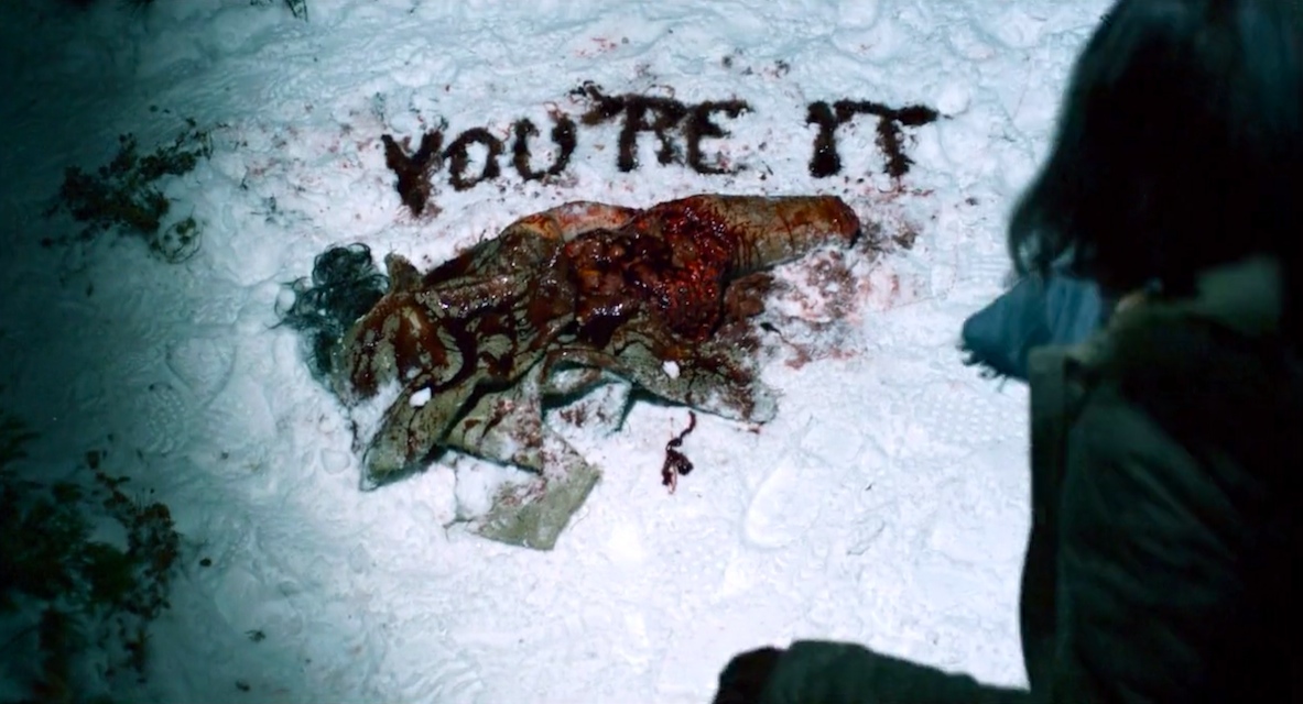 A scene from the horror movie The Inheritance