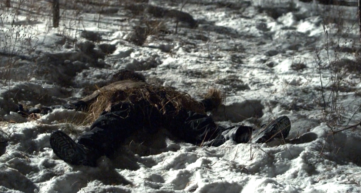 A scene from the horror movie The Inheritance