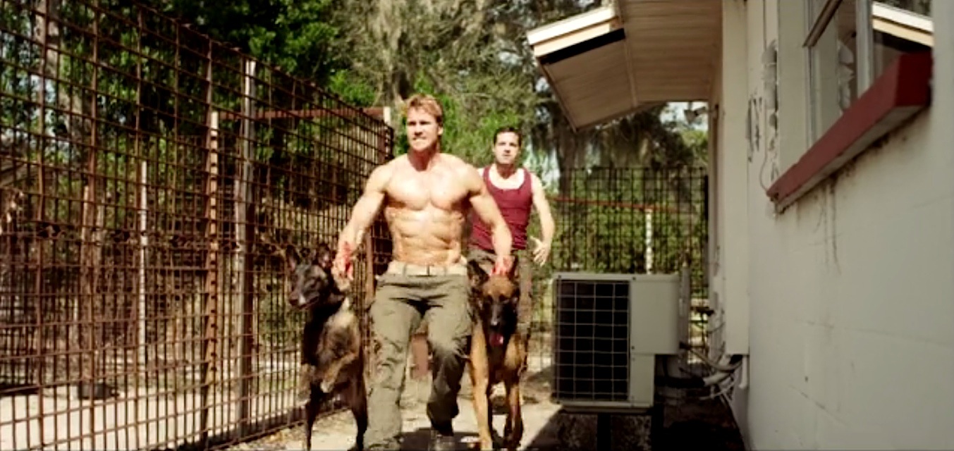 A scene from the horror movie Unsullied