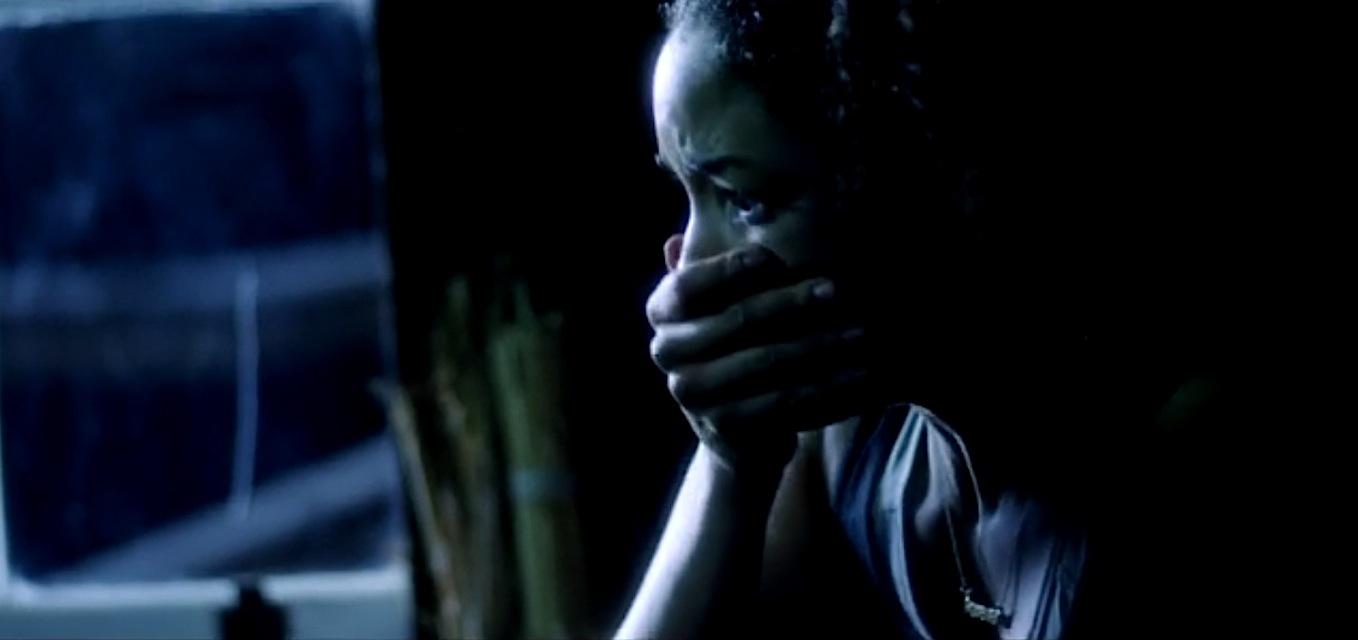 A scene from the horror movie Unsullied