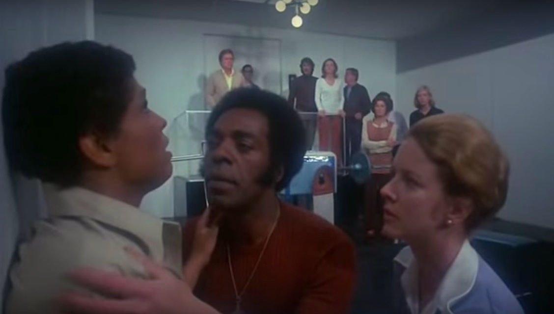 A scene from the horror movie Chosen Survivors
