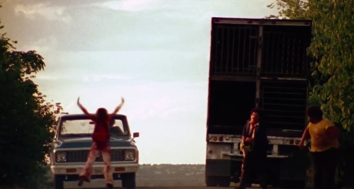 A scene from The Texas Chainsaw Massacre