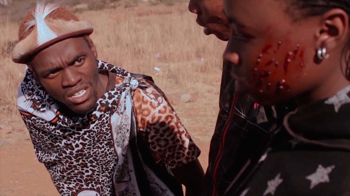 A scene from the horror movie Ghetto Goblin (Blood Tokoloshe)