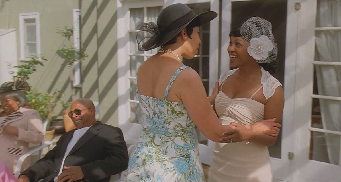 A scene from the short film The Strange Thing About the Johnsons