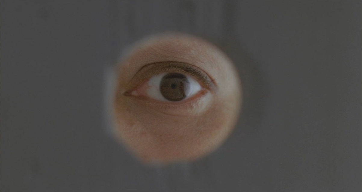 A scene from the short film The Strange Thing About the Johnsons