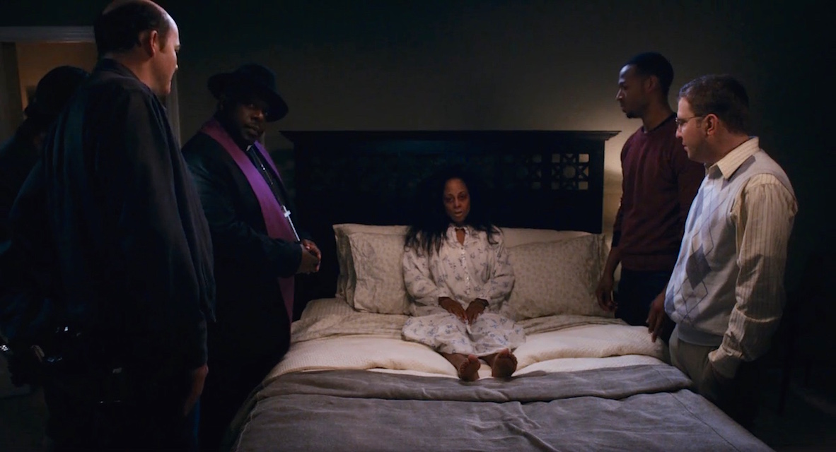 A scene from the movie A Haunted House