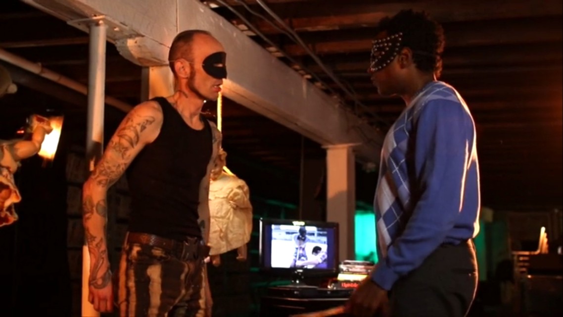 A scene from the movie Bill Huckstabelle: Serial Rapist