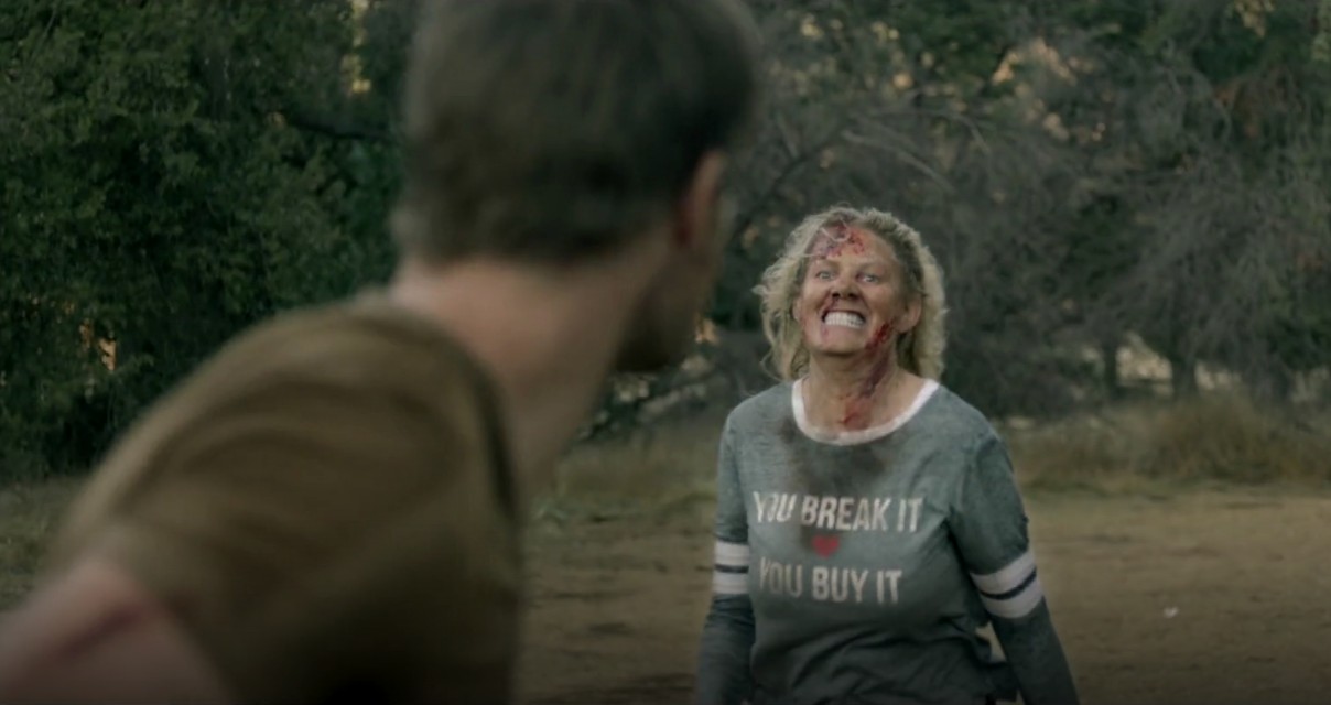 A scene from the horror movie The Clearing