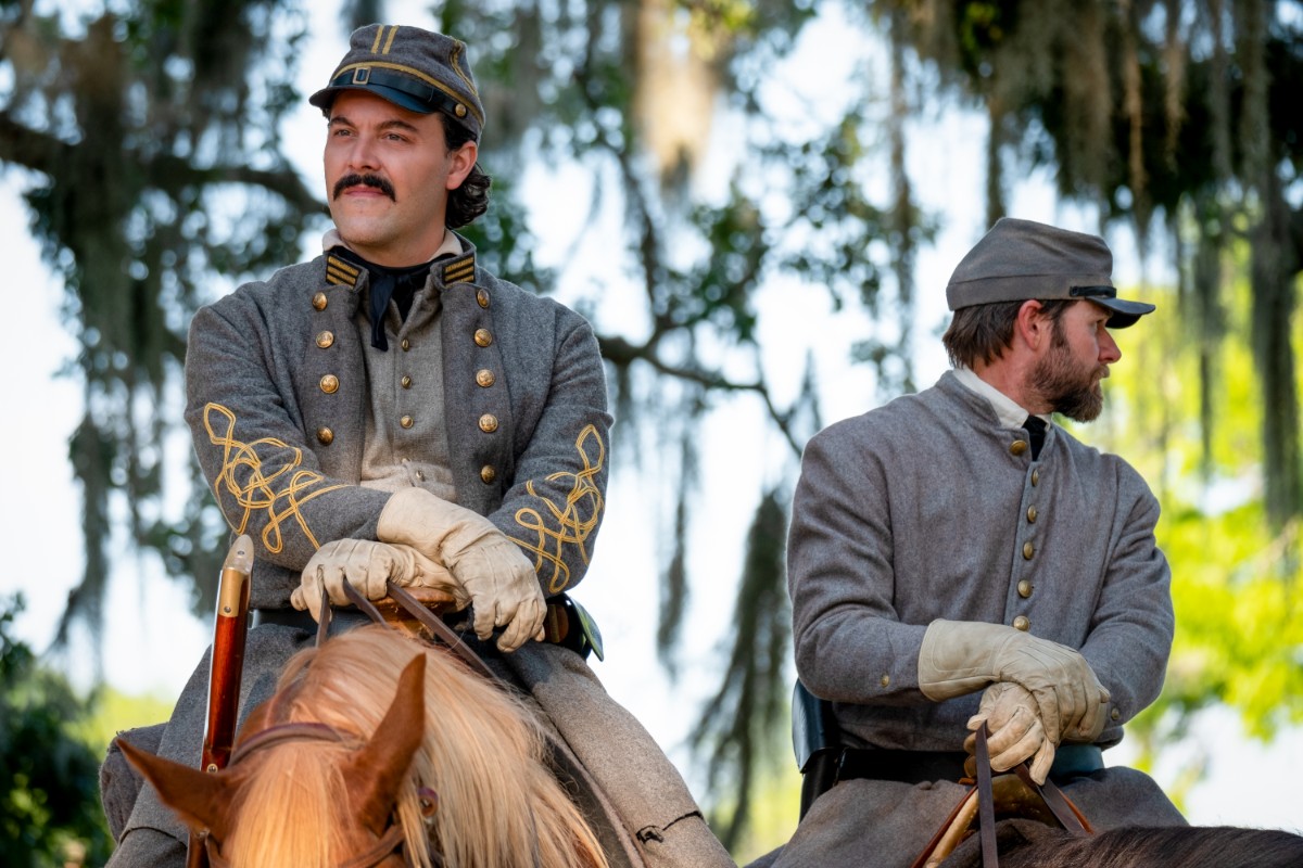 A scene from the movie Antebellum