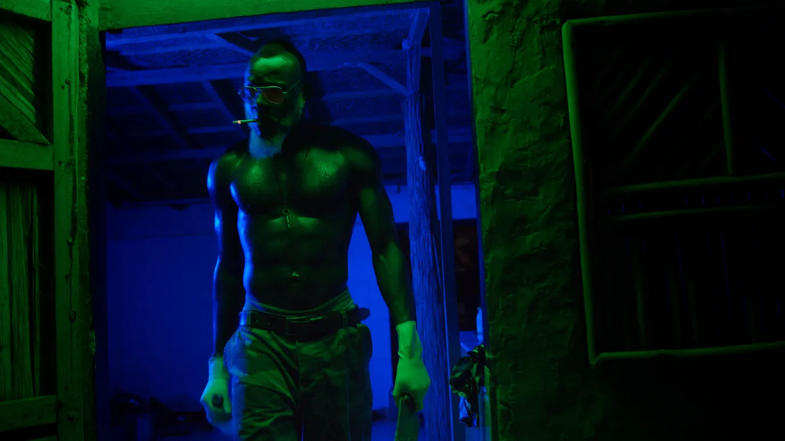 A scene from the movie Saloum