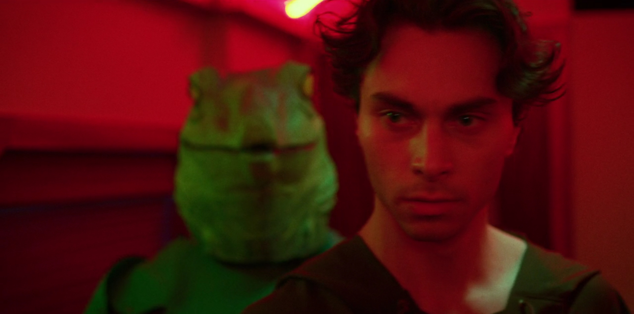 A scene from the horror movie remake Terror Train (2022)