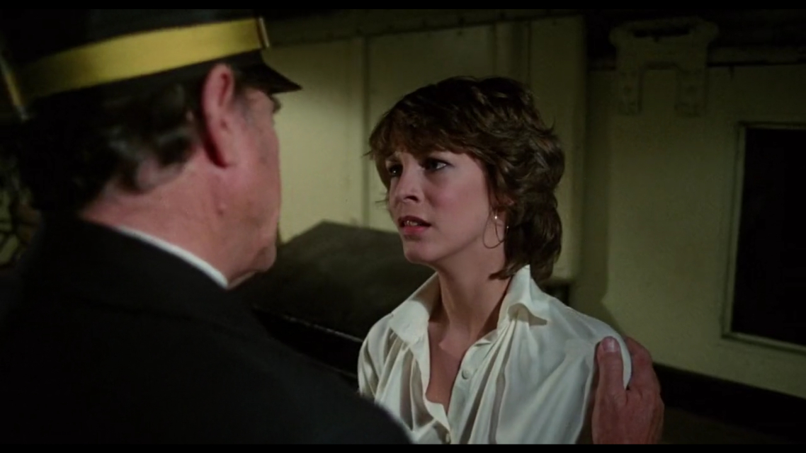 A scene from the horror movie Terror Train (1980)