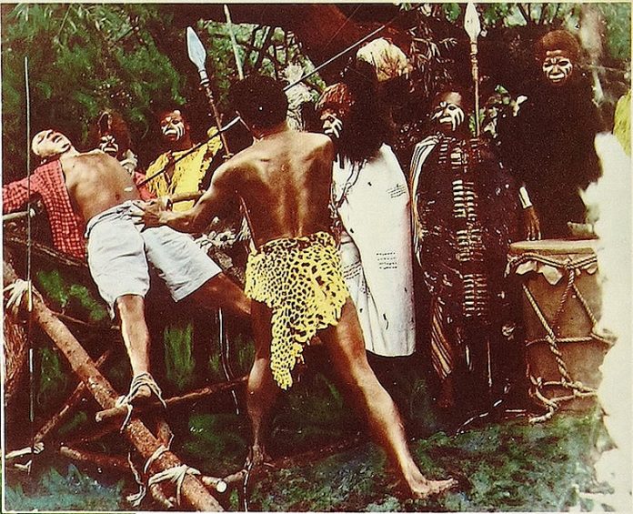 African tribesmen in Curse of the Voodoo