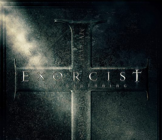 Exorcist: The Beginning (2004) / Dominion: Prequel to the Exorcist (2005) Exorcist: The Beginning horror movie poster