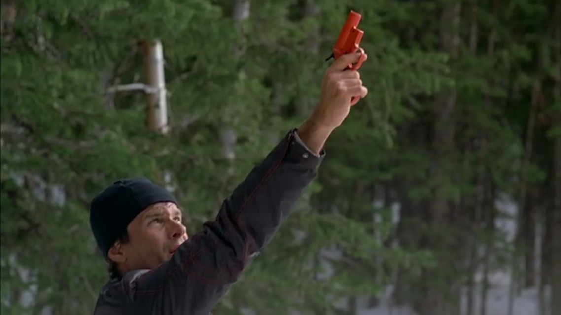 A scene from the movie Ice Spiders