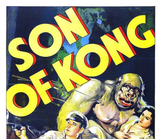Son of Kong (1933) Son of Kong horror movie poster