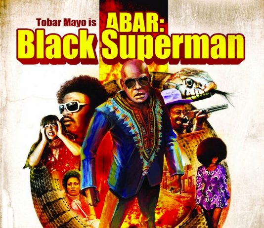 Abar, the First Black Superman (AKA Abar: Black Superman AKA In Your Face) (1977) Abar the First Black Superman In Your Face blaxploitation movie poster