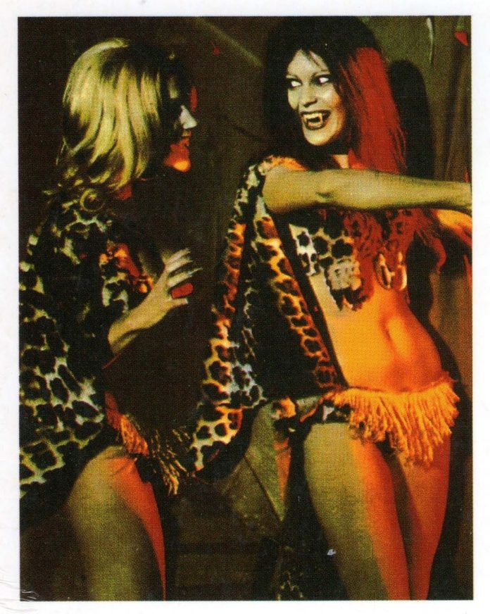 Leopard women in Night of the Sorcerers horror movie