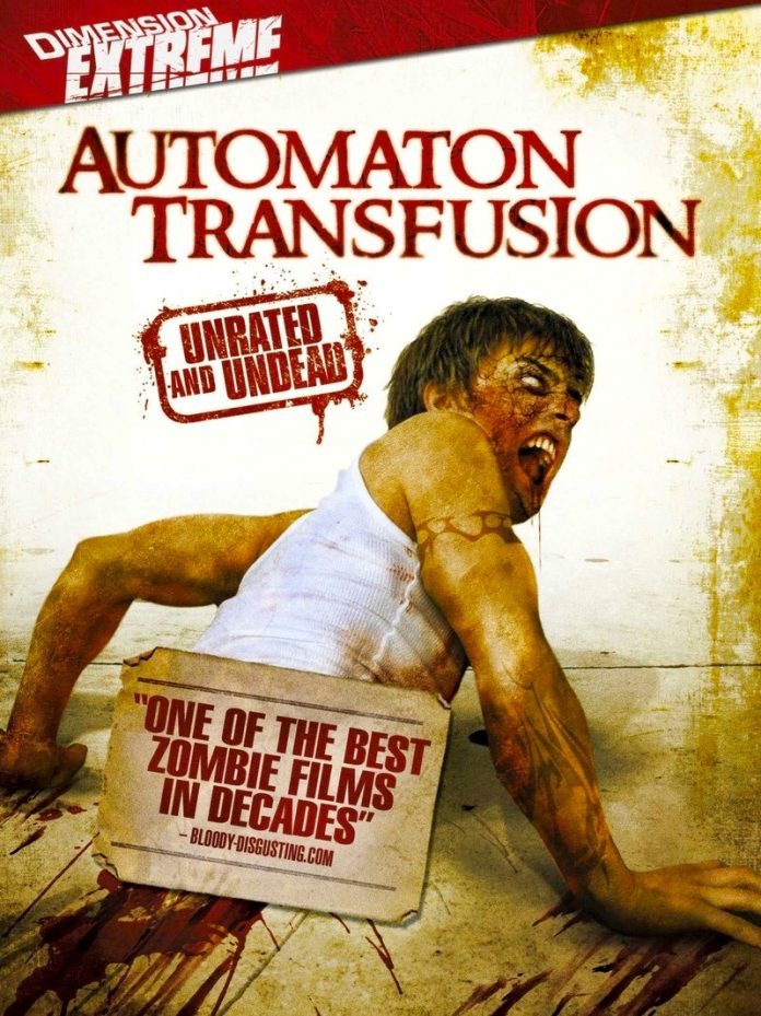 Automaton Transfusion horror movie