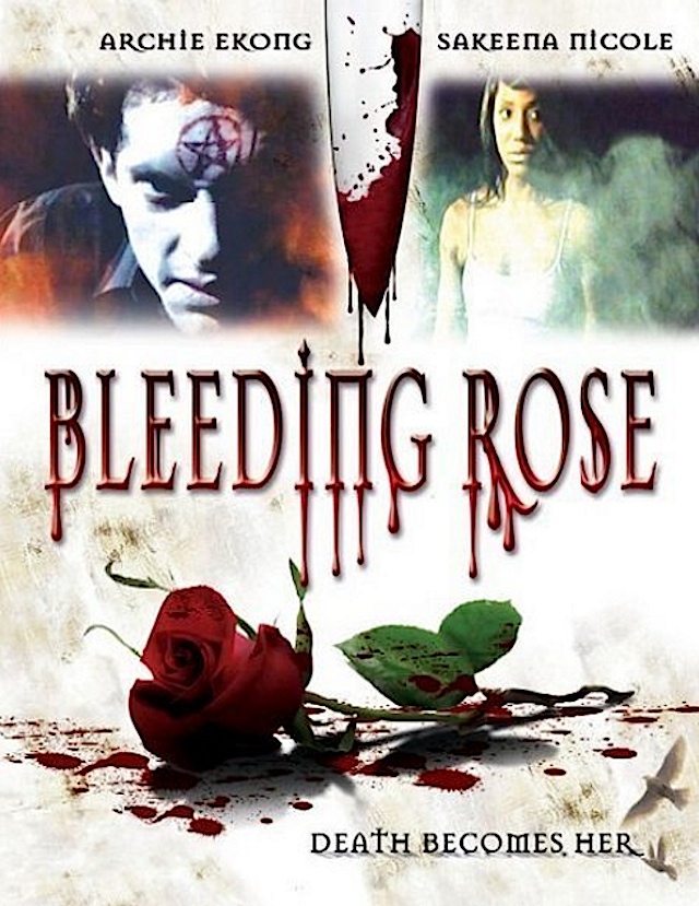 Bleeding Rose horror movie poster