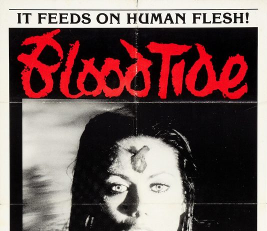 Blood Tide (1982) Blood Tide horror movie poster