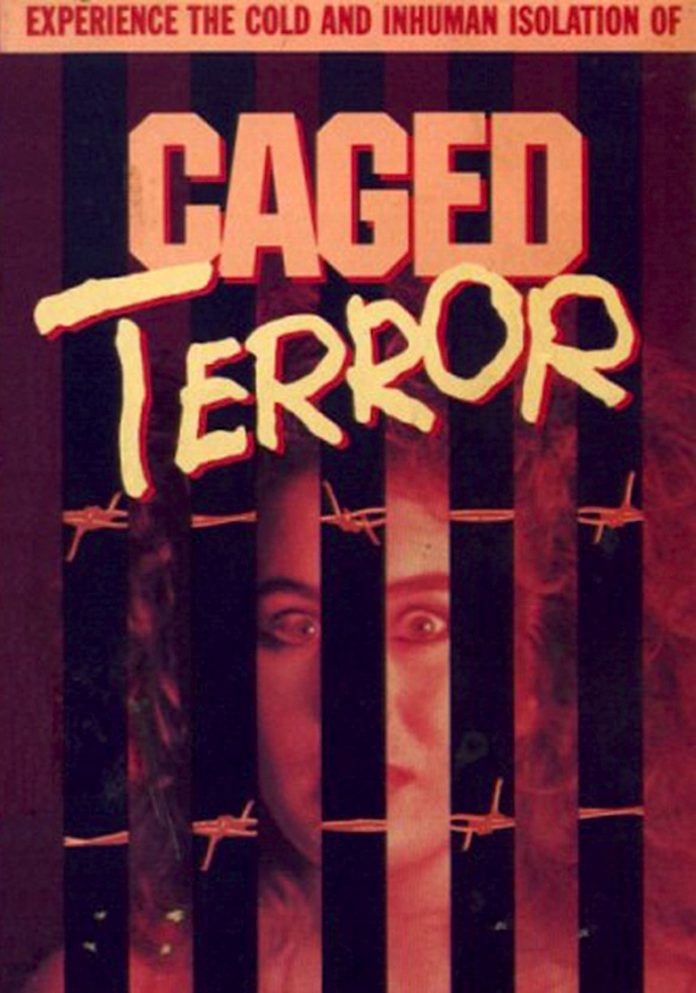 Caged Terror horror movie poster