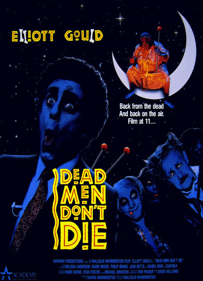 Elliott Gould in Dead Men Don't Die movie poster