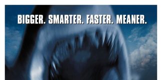 Deep Blue Sea (1999) Deep Blue Sea horror movie poster